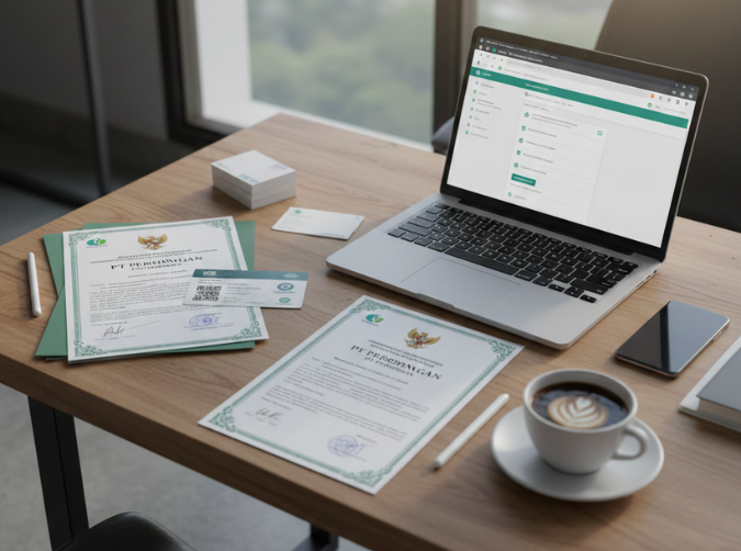 Dokumen Resmi PT Perorangan UMKM. Sertifikat PT Perorangan dan NIB Solusi Legal