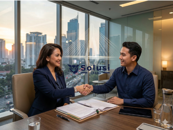 Konsultasi hukum profesional untuk cara menyelesaikan sengketa bisnis dan mitigasi risiko hukum bisnis UMKM di Jakarta.