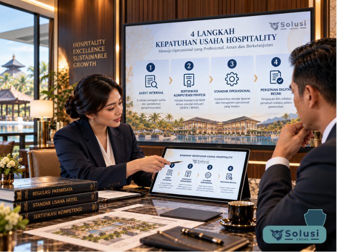 Standarisasi Industri Pariwisata dan Izin Usaha Skema alur kepatuhan standarisasi industri pariwisata untuk mempertahankan izin usaha pariwisata dan legalitas bisnis